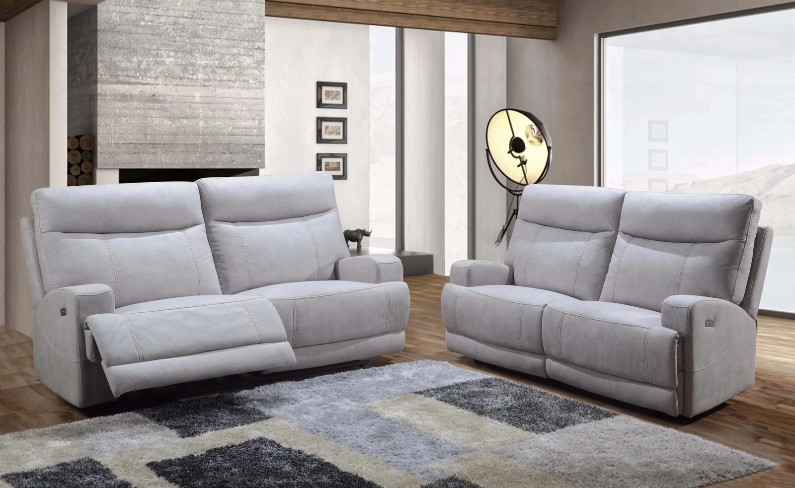 How to combine sofa and armchair in the same living room