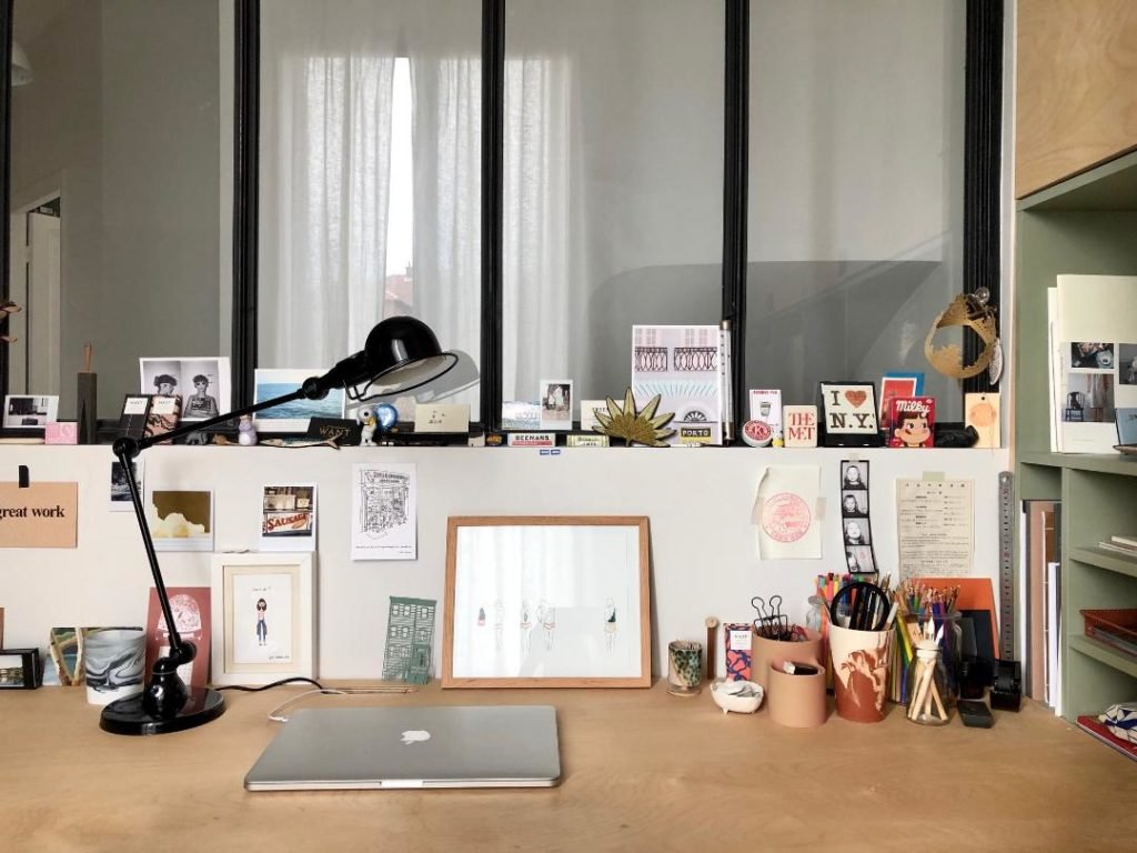 Visit to Severine Balanqueux, Titlee Paris, text and photo Billie Blanket