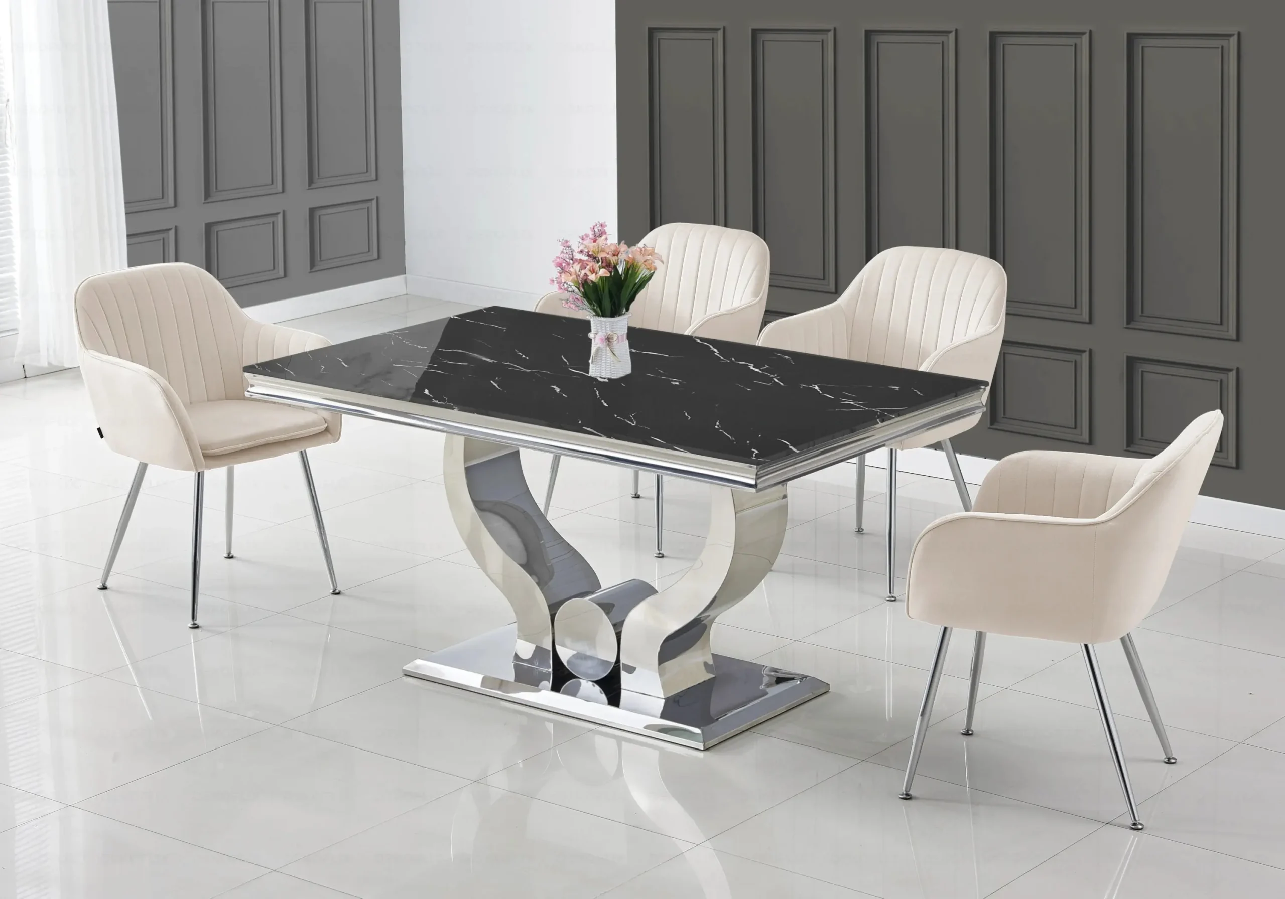 Modern kitchen table and chair: tips and tricks