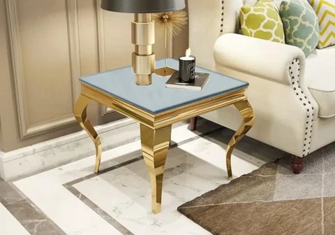 NEO New Design coffee table with gold mirror