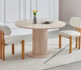 Wooden table and chair set