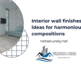 Interior wall finishes: 8 ideas for harmonious compositions