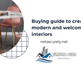 Buying guide to create modern and welcoming interiors