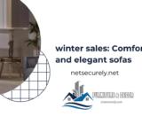 winter sales: Comfortable and elegant sofas